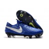 Scarpe Calcio Nike Tiempo Legend Elite SG Blu Argento