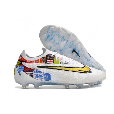 Nike Phantom GX Elite FG Link Bianco Oro