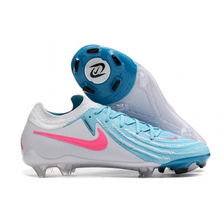 Nike Phantom Luna Elite 2 L FG Bianco Blu Rosa