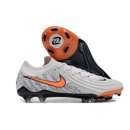 Nike Phantom Luna Elite 2 L FG Grigio Arancione