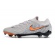 Nike Phantom Luna Elite 2 L FG Grigio Arancione