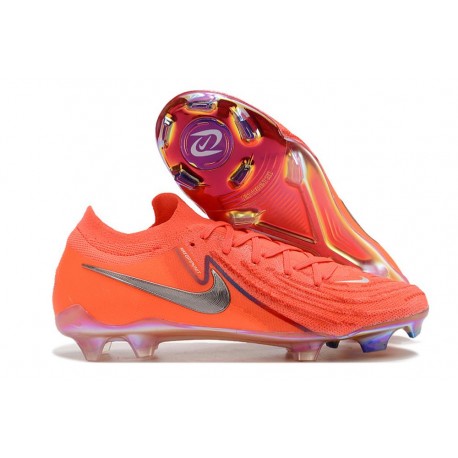 Nike Phantom Luna Elite 2 L FG Rosso Nero