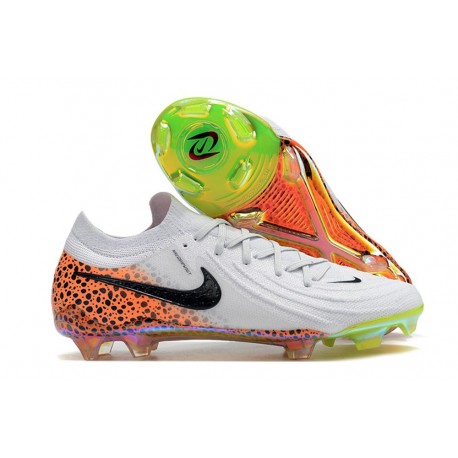 Nike Phantom GX Elite FG Link Bianco Nero Arancione