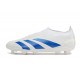 Scarpa adidas Predator Elite Senza Lacci FG Bianco Blu