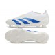 Scarpa adidas Predator Elite Senza Lacci FG Bianco Blu