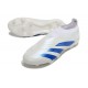 Scarpa adidas Predator Elite Senza Lacci FG Bianco Blu