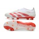 Scarpa adidas Predator Elite Senza Lacci FG Bianco Rosso