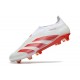 Scarpa adidas Predator Elite Senza Lacci FG Bianco Rosso