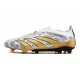 Scarpa adidas Predator Elite Senza Lacci FG Oro Bianco Grigio