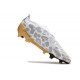 Scarpa adidas Predator Elite Senza Lacci FG Oro Bianco Grigio