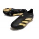 Scarpa adidas Predator Elite Senza Lacci FG Nero Oro