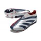 Scarpa adidas Predator Elite Senza Lacci FG Argento Nero Rosso