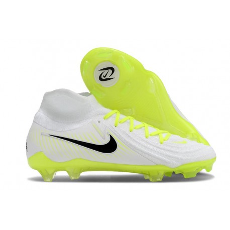 Nike Phantom Luna Elite II FG Nuovo Bianco Nero Giallo