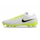 Nike Phantom GX 2 Elite FG Bianco Nero Giallo