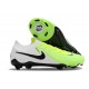 Nike Phantom GX 2 Elite FG Bianco Verde Nero