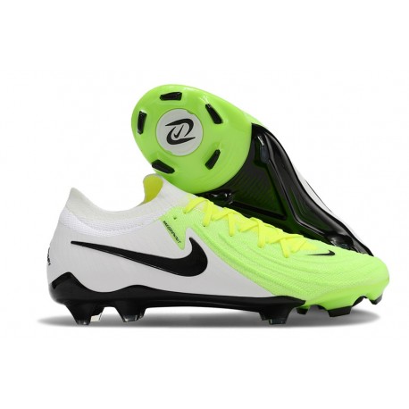 Nike Phantom GX 2 Elite FG Bianco Verde Nero