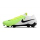 Nike Phantom GX 2 Elite FG Bianco Verde Nero