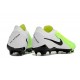 Nike Phantom GX 2 Elite FG Bianco Verde Nero