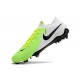 Nike Phantom GX 2 Elite FG Bianco Verde Nero