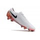 Nike Tiempo Legend 10 Elite FG Bianco Nero Arancione