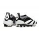 Scarpa adidas Predator Elite Senza Lacci FG Nero Bianco