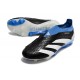 Scarpa adidas Predator Elite Senza Lacci FG Nero Bianco Blu