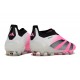 Scarpa adidas Predator Elite Senza Lacci FG Rosa Bianco Nero