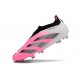 Scarpa adidas Predator Elite Senza Lacci FG Rosa Bianco Nero