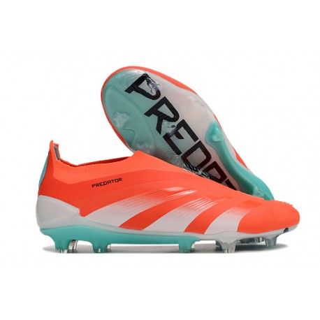 Scarpa adidas Predator Elite Senza Lacci FG Rosso Bianco Blu