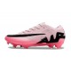 Nike Air Zoom Mercurial Vapor 15 Elite FG Schiuma Rosa Nero