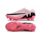 Nike Air Zoom Mercurial Vapor 15 Elite FG Schiuma Rosa Nero