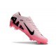 Nike Air Zoom Mercurial Vapor 15 Elite FG Schiuma Rosa Nero