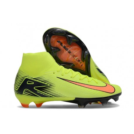 Nike Air Zoom Mercurial Superfly 10 Elite FG Giallo Arancio