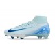 Nike Air Zoom Mercurial Superfly 10 Elite FG Ghiacciaio Blu Blu Orbit