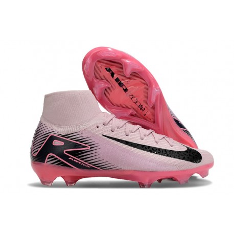 Nike Air Zoom Mercurial Superfly 10 Elite FG Rosa Nero