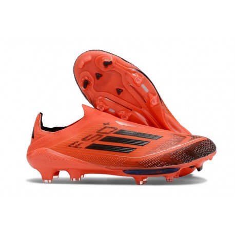 adidas F50+ Senza Lacci FG Rosso Nero