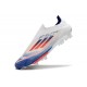 adidas F50+ Senza Lacci FG Ftwr Bianco Rosso Solare Blu Lucido