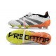 adidas Predator Tongue Elite FG Bianco Nero Arancione