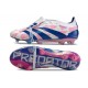 adidas Predator Tongue Elite FG Ftwr Bianco Solar Blu Solar Rosa