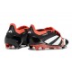 adidas Predator Tongue Elite FG Nero Core Bianco Rosso Solare