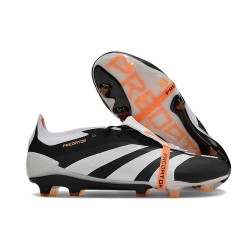 adidas Predator Tongue Elite FG Nero Bianco Arancione