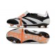 adidas Predator Tongue Elite FG Nero Bianco Arancione