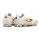 Scarpe adidas F50 Elite Laceless FG Ftwr Bianco Oro Met Ftwr Bianco