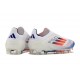 Scarpe adidas F50 Elite Laceless FG Ftwr Bianco Rosso Solare Blu Lucido