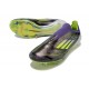 Scarpe adidas F50 Elite Laceless FG Unity Viola Bianco Limone Lucido