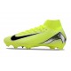 Nike Air Zoom Mercurial Superfly 10 Elite FG Volt Nero Argento