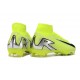 Nike Air Zoom Mercurial Superfly 10 Elite FG Volt Nero Argento