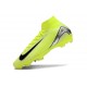 Nike Air Zoom Mercurial Superfly 10 Elite FG Volt Nero Argento