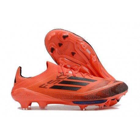 Scarpe da Calcio adidas F50+ Elite FG Turbo Nero Aurora Platin Met