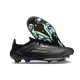 Scarpe da Calcio adidas F50+ Elite FG Nero Core Ferro Metallizzato Oro Met